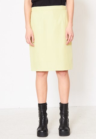 LIGHT GREEN VINTAGE MINI SKIRT