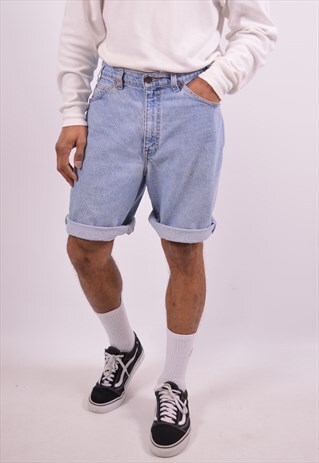 VINTAGE LEVI'S 550 DENIM SHORTS BLUE