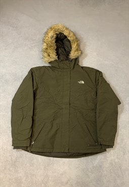 The North Face HyVent Coat with Fluffy Hood 