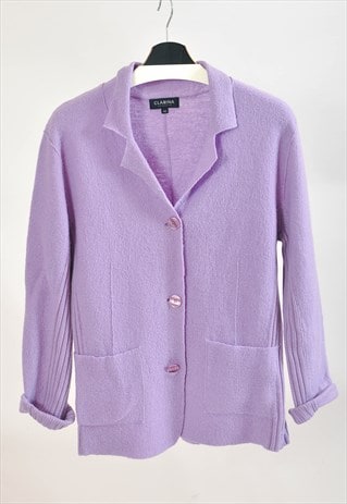 Vintage 90s cardigan in Lilac 