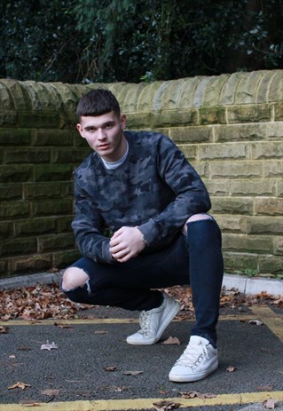 CAMO ADIDAS NEO SWEATSHIRT