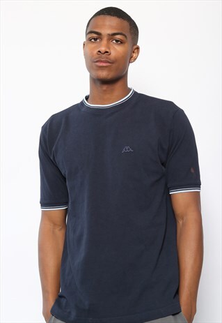VINTAGE KAPPA LOGO T-SHIRT BLUE