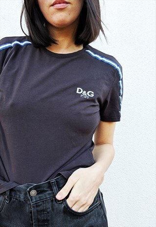 VINTAGE 90S D&G SHORT SLEEVES TSHIRT
