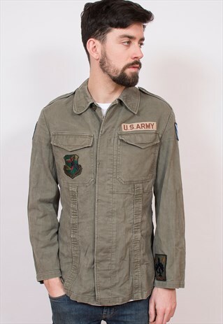 REWORKED US ARMY MILITARY JACKET