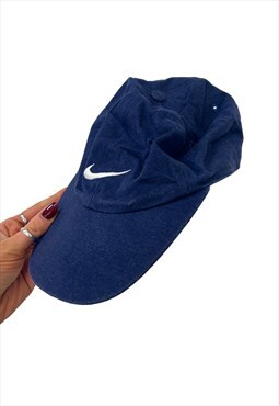 Vintage Navy Blue Nike Baseball Cap 