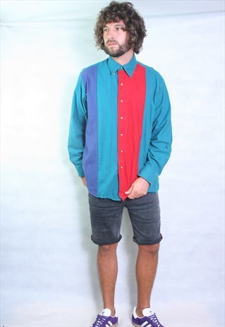 VINTAGE FLANNEL OVERSIZED SHIRT