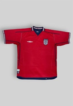 Vintage Umbro England 2002-04 Reversible Away Shirt