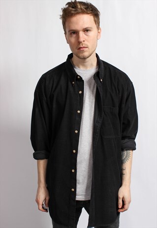 VINTAGE OVERSIZED CORDUROY SHIRT