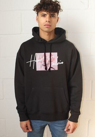 BLACK ROSE PETAL HOODIE