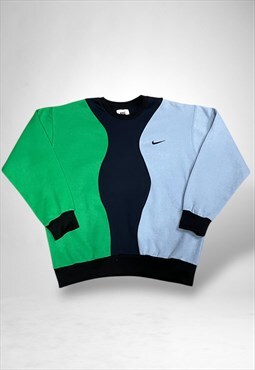 Reworked Nike Embroidered Sweatshirt