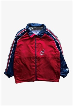 Vintage 90s Men's Starter MLB Cleveland Indians Jacket