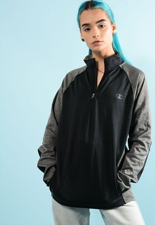 CHAMPION 1/4 ZIP TRACK TOP