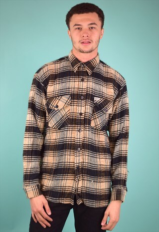 VINTAGE 90'S CHECKED SHIRT