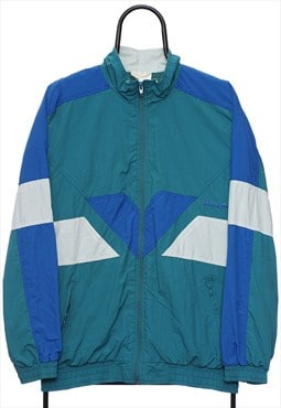 Vintage Adidas 80s Green Windbreaker Jacket Mens