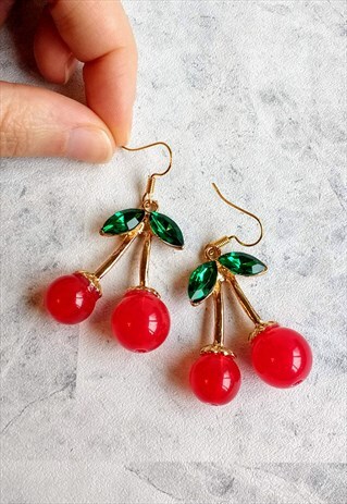 JUICY CHERRY EARRINGS