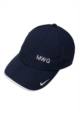 Vintage Nike Golf MWG Navy Baseball Cap Mens