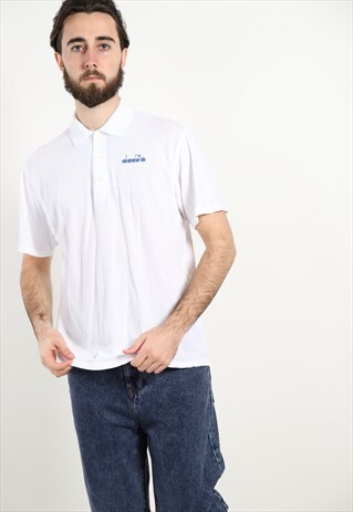 VINTAGE DIADORA POLO SHIRT