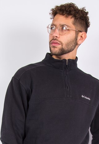 COLUMBIA 1/4 ZIP SWEATSHIRT