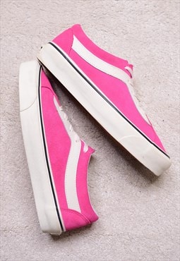 Vans Red/Pink Canvas Trainers