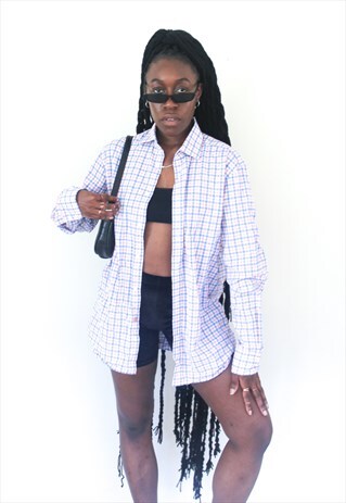 VINTAGE CHECKERED LONG SLEEVE SHIRT