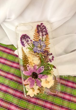 PRESSED FLOWER PHONE CASE FOR THE IPHONE 7/8 PLUS