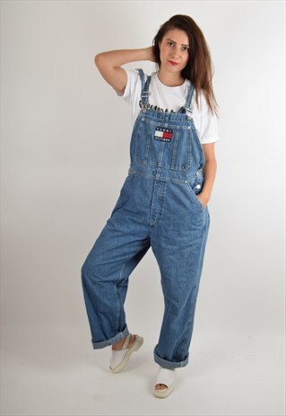 VINTAGE TOMMY HILFIGER DUNGAREE SIZE XL MADE IN CANADA (1780