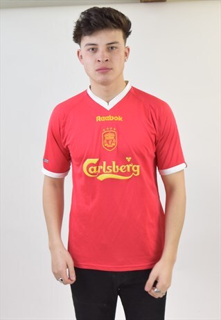 LIVERPOOL REEBOK FOOTBALL T SHIRT TOP