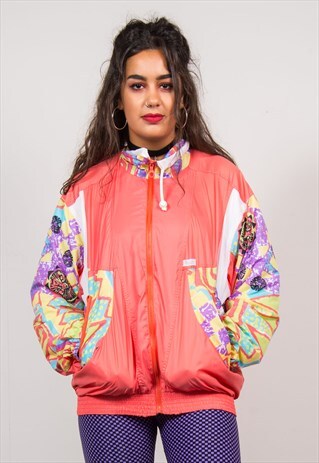 VINTAGE 90'S SHELL TRACKSUIT JACKET TOP