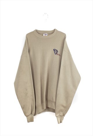 VINTAGE SOUTH CAROLINA SWEATSHIRT IN BEIGE L