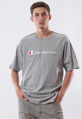 VINTAGE CHAMPION TEE 90S GREY