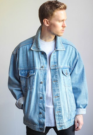VINTAGE OVERSIZED DENIM JACKET
