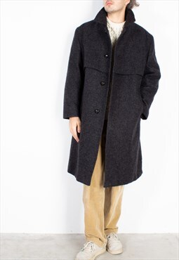Men's Kettner Dark Grey Frey Loden Coat