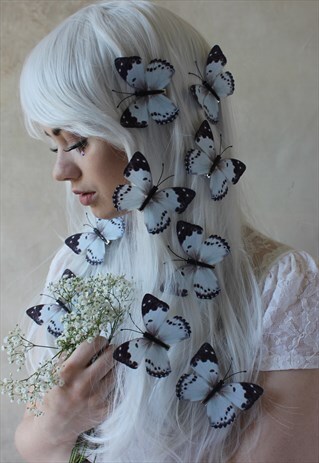 BUTTERFLY HAIR CLIPS