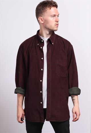 VINTAGE CORDUROY CORD SHIRT