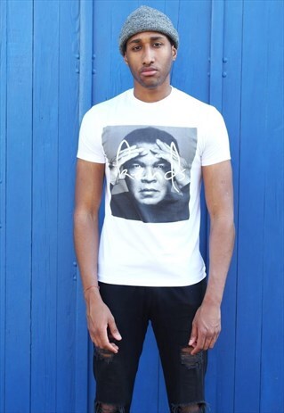 T-SHIRT WHITE MUMMAD ALI