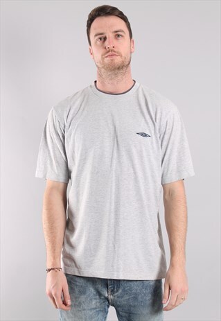 VINTAGE UMBRO CREW NECK T-SHIRT LARGE