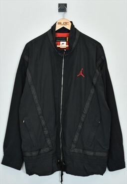 Vintage 1990's Nike Air Jordan Coat Black XXLarge