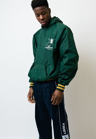VINTAGE COLLEGE WINDBREAKER JACKET