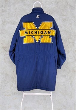 Vintage Michigan Wolverines Starter Jacket  XL