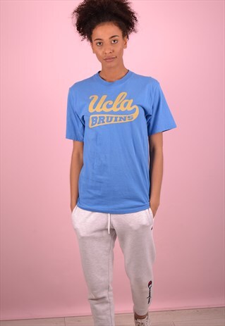 BLUE ADIDAS T-SHIRT GBT4558