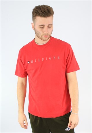 TOMMY HILFIGER 90S SPELLOUT SS T-SHIRT