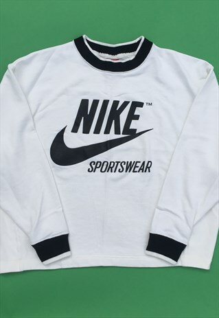 nike white jumper womens