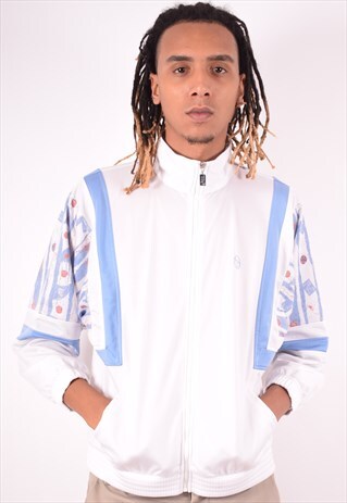 SERGIO TACCHINI MENS VINTAGE TRACKSUIT TOP JACKET XL 90S