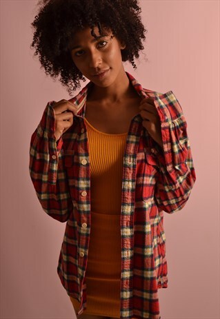 HOLISTER CHECK FLANNEL SHIRT GRS603