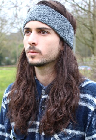 VINTAGE 90S SKI HEADBAND - FESTIVAL SKI - LARGE