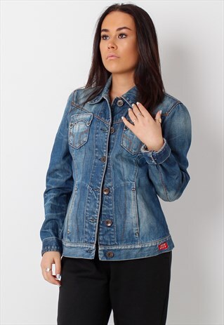 VINTAGE MISS SIXTY DENIM JACKET M