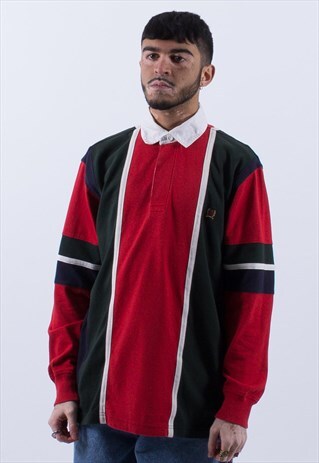 TOMMY HILFIGER CREST RUGBY POLO