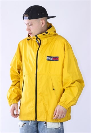 VINTAGE MENS TOMMY HILFIGER OUTDOORS WINDBREAKER JACKET