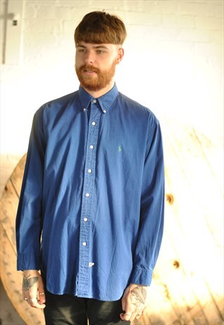 VINTAGE 90S POLO RALPH LAUREN OXFORD SHIRT