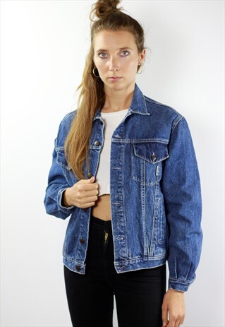 VINTAGE DENIM JACKET VINTAGE JEAN JACKET GRUNGE